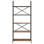 Bücherregal Altholz 80 x 30 x 183 cm Holzwerkstoff