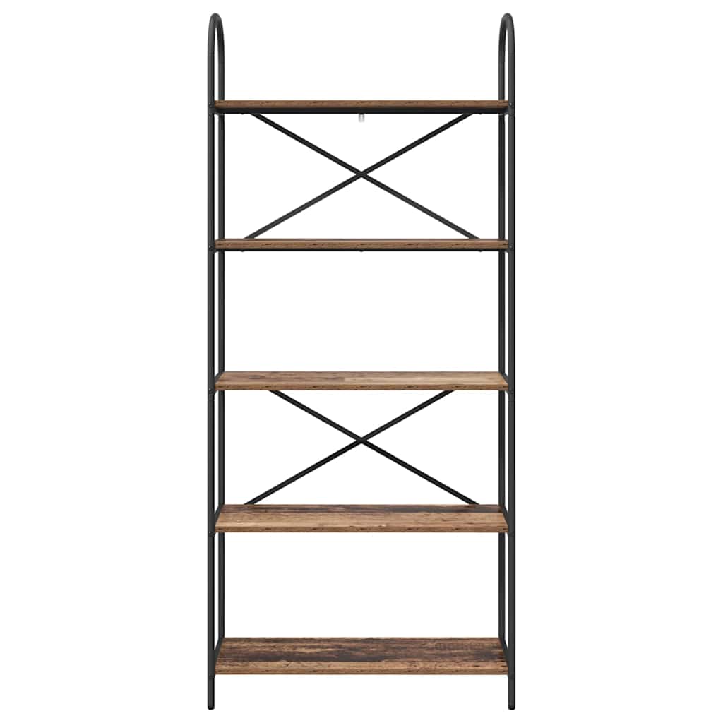Bücherregal Altholz 80 x 30 x 183 cm Holzwerkstoff