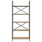 Bücherregal Artisan-Eiche 80 x 30 x 183 cm Holzwerkstoff