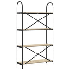 Bücherregal Sonoma-Eiche 80 x 30 x 146 cm Holzwerkstoff