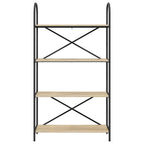 Bücherregal Sonoma-Eiche 80 x 30 x 146 cm Holzwerkstoff