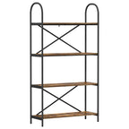 Bücherregal Geräucherte Eiche 80 x 30 x 146 cm Holzwerkstoff