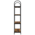 Bücherregal Geräucherte Eiche 80 x 30 x 146 cm Holzwerkstoff