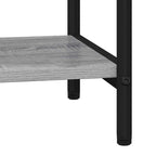Bücherregal Graues Sonoma 80 x 30 x 146 cm Holzwerkstoff