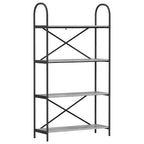 Bücherregal Graues Sonoma 80 x 30 x 146 cm Holzwerkstoff