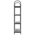 Bücherregal Graues Sonoma 80 x 30 x 146 cm Holzwerkstoff