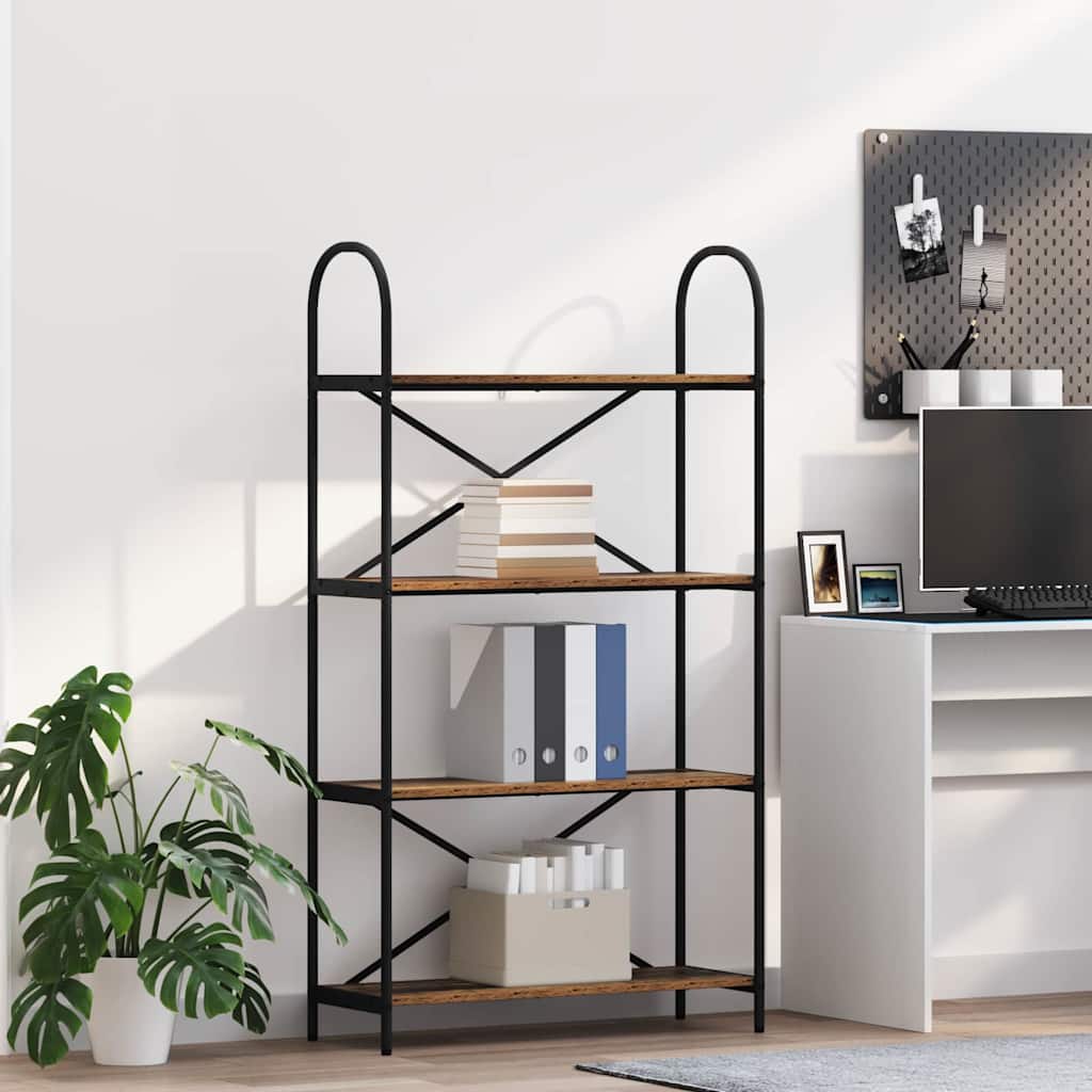 Bücherregal Altholz 80 x 30 x 146 cm Holzwerkstoff