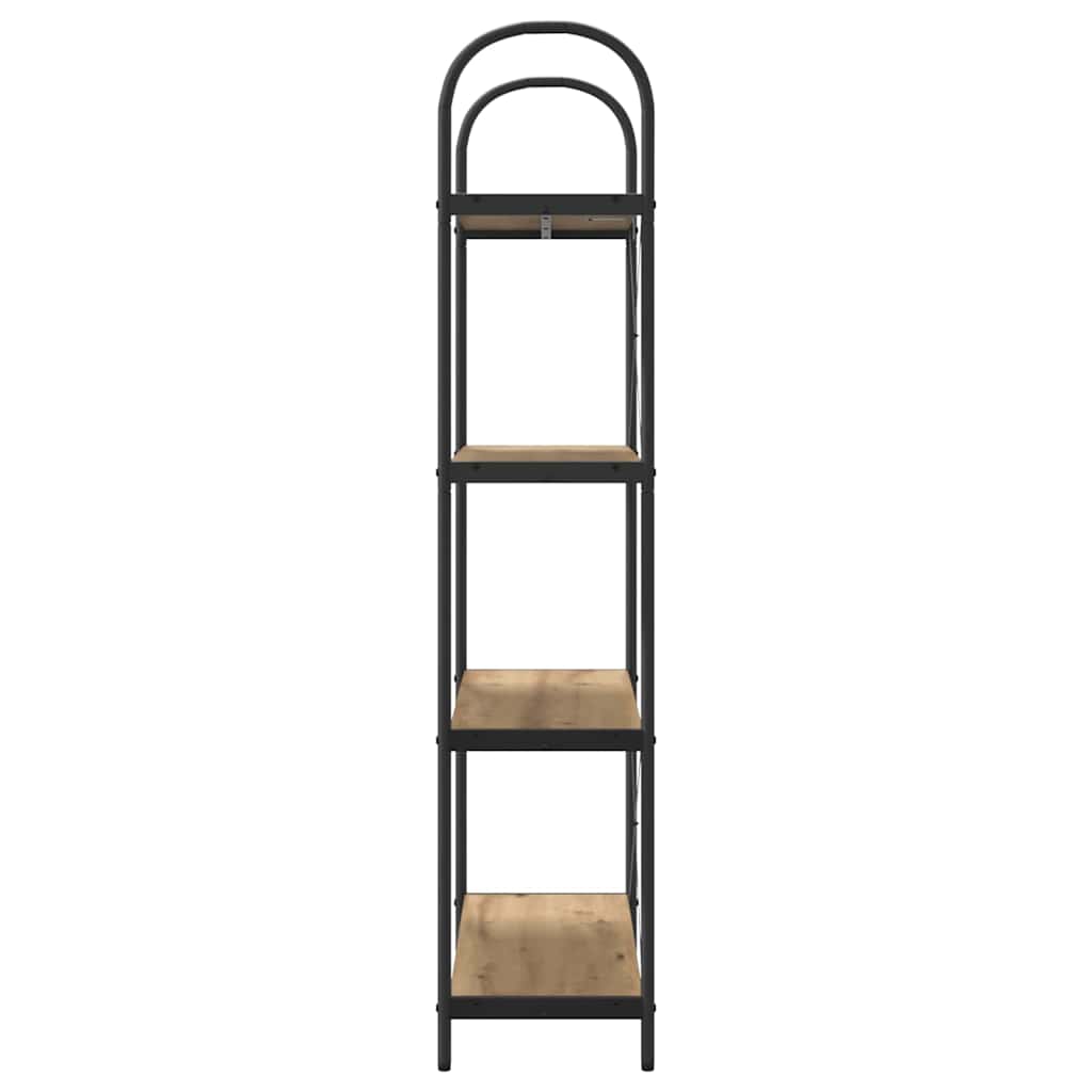 Bücherregal Artisan-Eiche 80 x 30 x 146 cm Holzwerkstoff