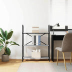 Bücherregal Graues Sonoma 80 x 30 x 109 cm Holzwerkstoff
