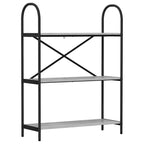 Bücherregal Graues Sonoma 80 x 30 x 109 cm Holzwerkstoff