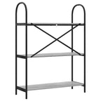 Bücherregal Graues Sonoma 80 x 30 x 109 cm Holzwerkstoff