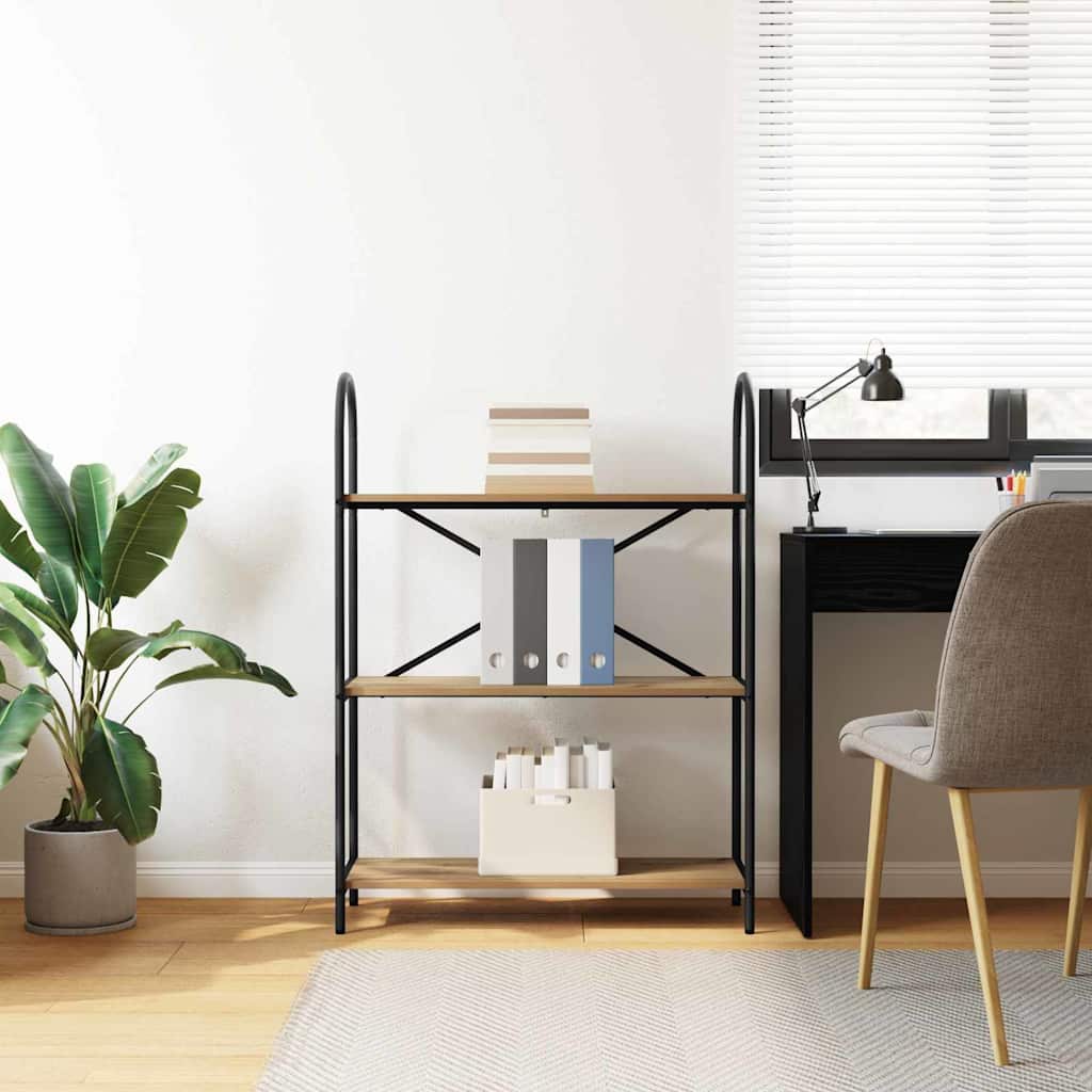 Bücherregal Artisan-Eiche 80 x 30 x 109 cm Holzwerkstoff