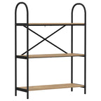 Bücherregal Artisan-Eiche 80 x 30 x 109 cm Holzwerkstoff