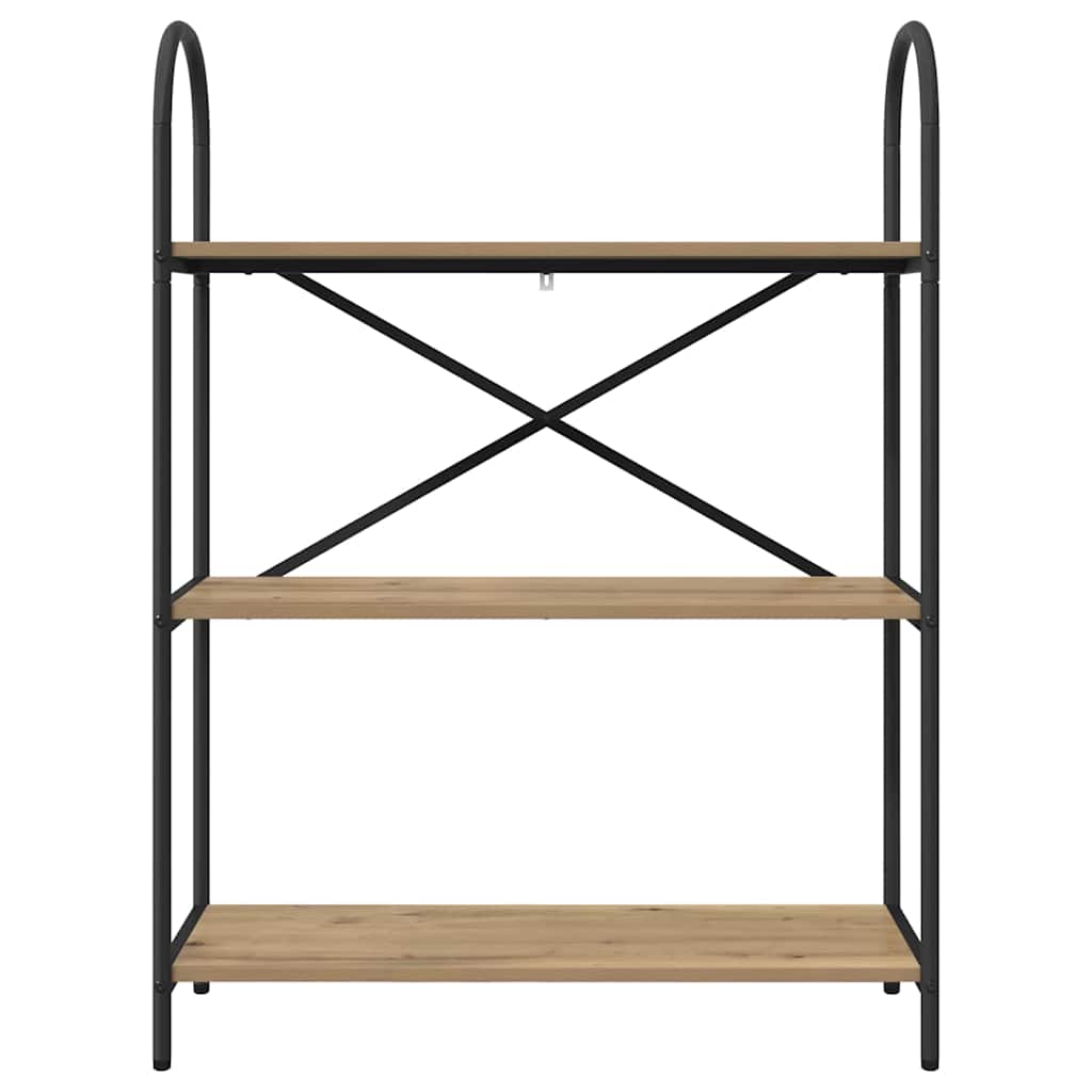 Bücherregal Artisan-Eiche 80 x 30 x 109 cm Holzwerkstoff