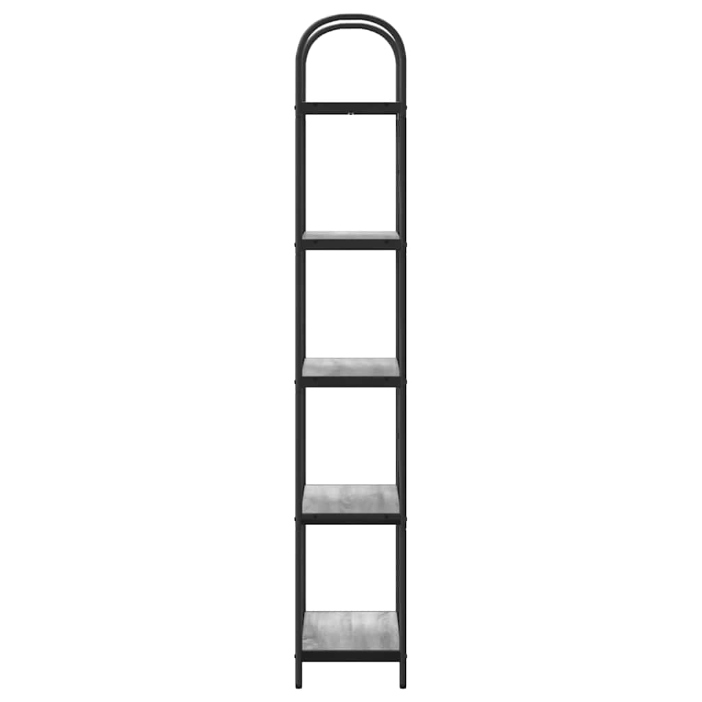 Bücherregal Graues Sonoma 60 x 30 x 183 cm Holzwerkstoff