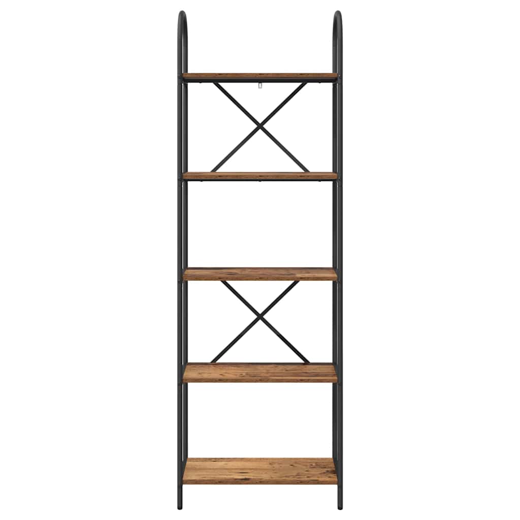 Bücherregal Altholz 60 x 30 x 183 cm Holzwerkstoff