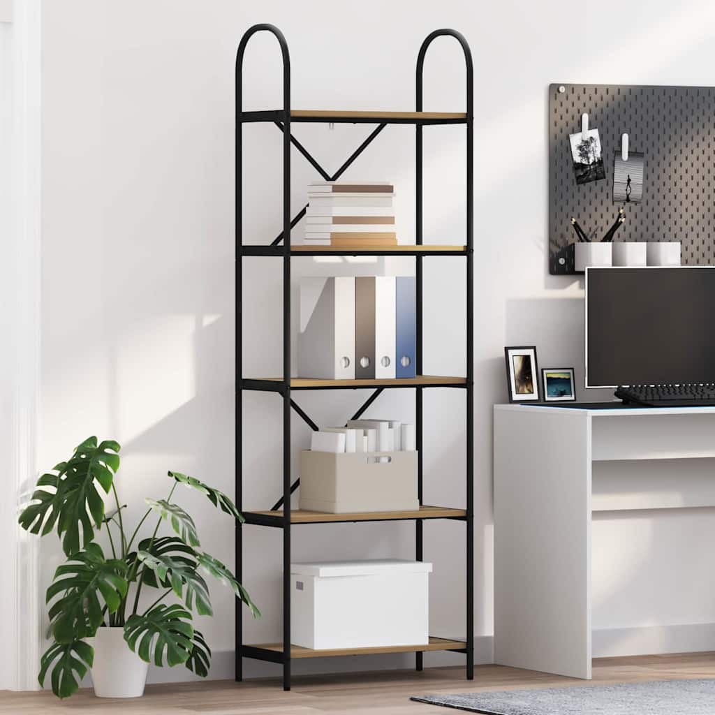 Bücherregal Artisan-Eiche 60 x 30 x 183 cm Holzwerkstoff