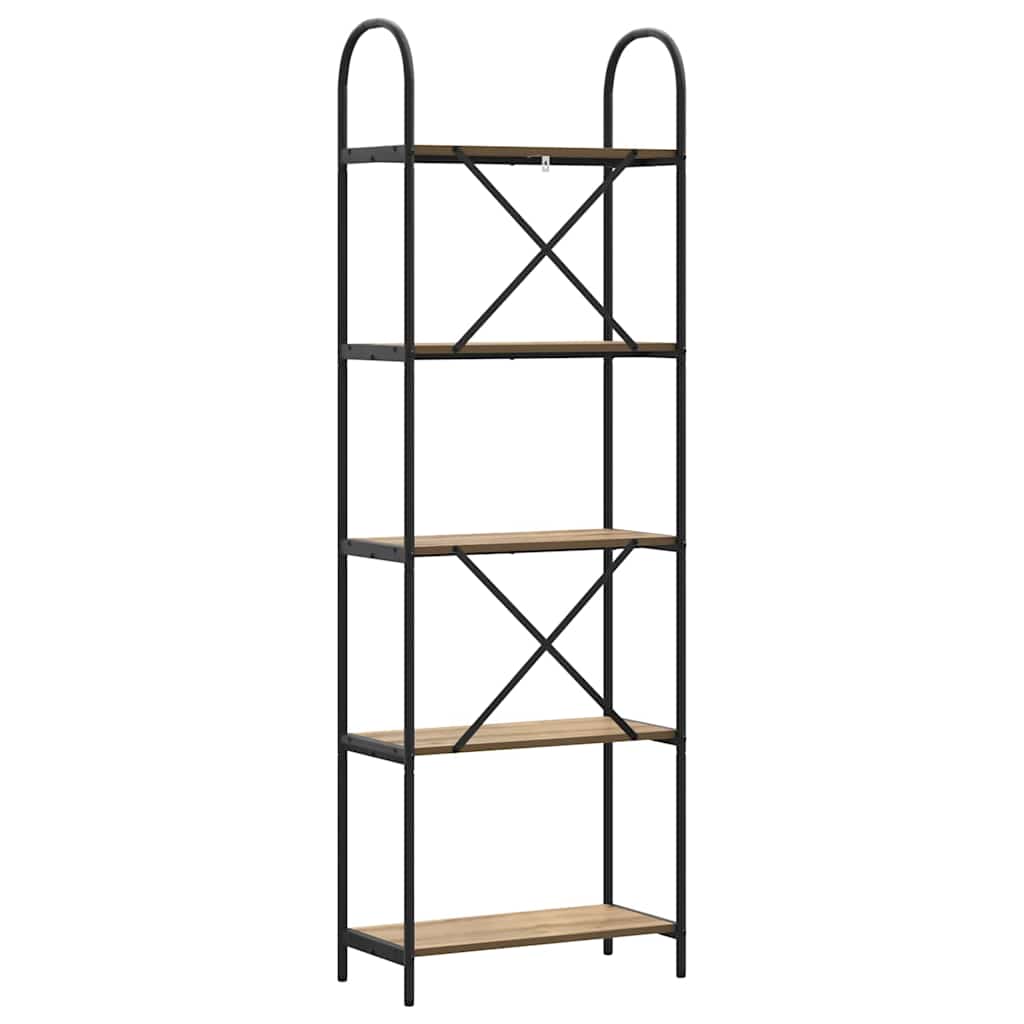 Bücherregal Artisan-Eiche 60 x 30 x 183 cm Holzwerkstoff