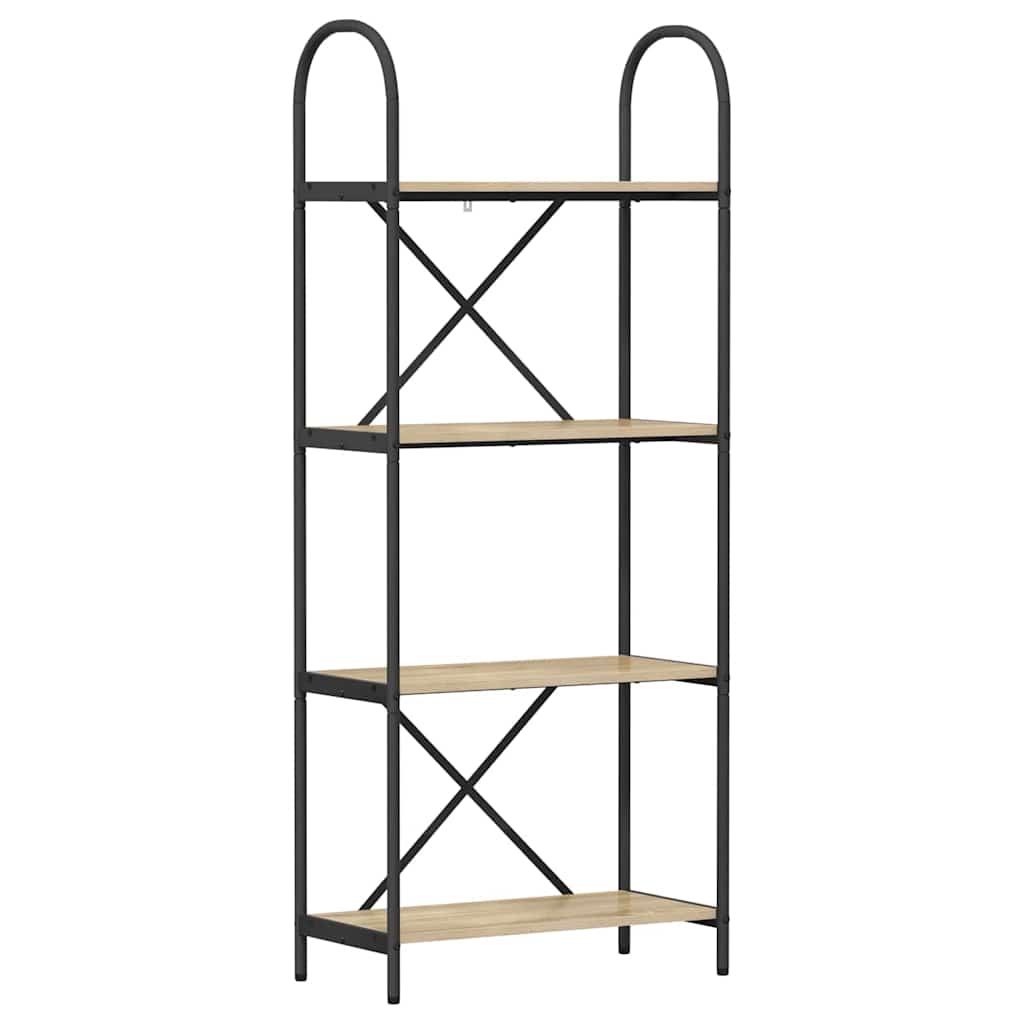 Bücherregal Sonoma-Eiche 60 x 30 x 146 cm Holzwerkstoff