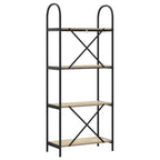 Bücherregal Sonoma-Eiche 60 x 30 x 146 cm Holzwerkstoff