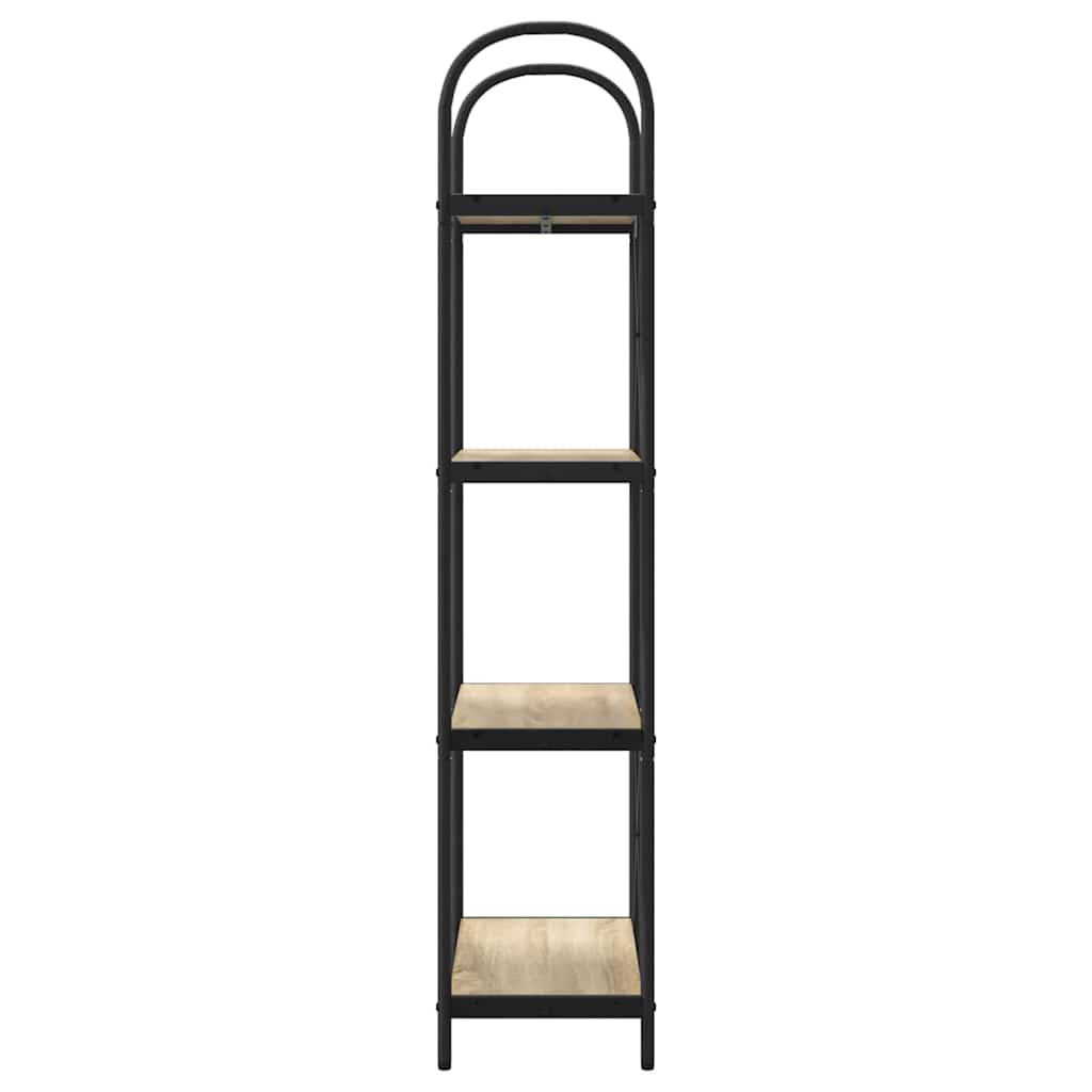 Bücherregal Sonoma-Eiche 60 x 30 x 146 cm Holzwerkstoff