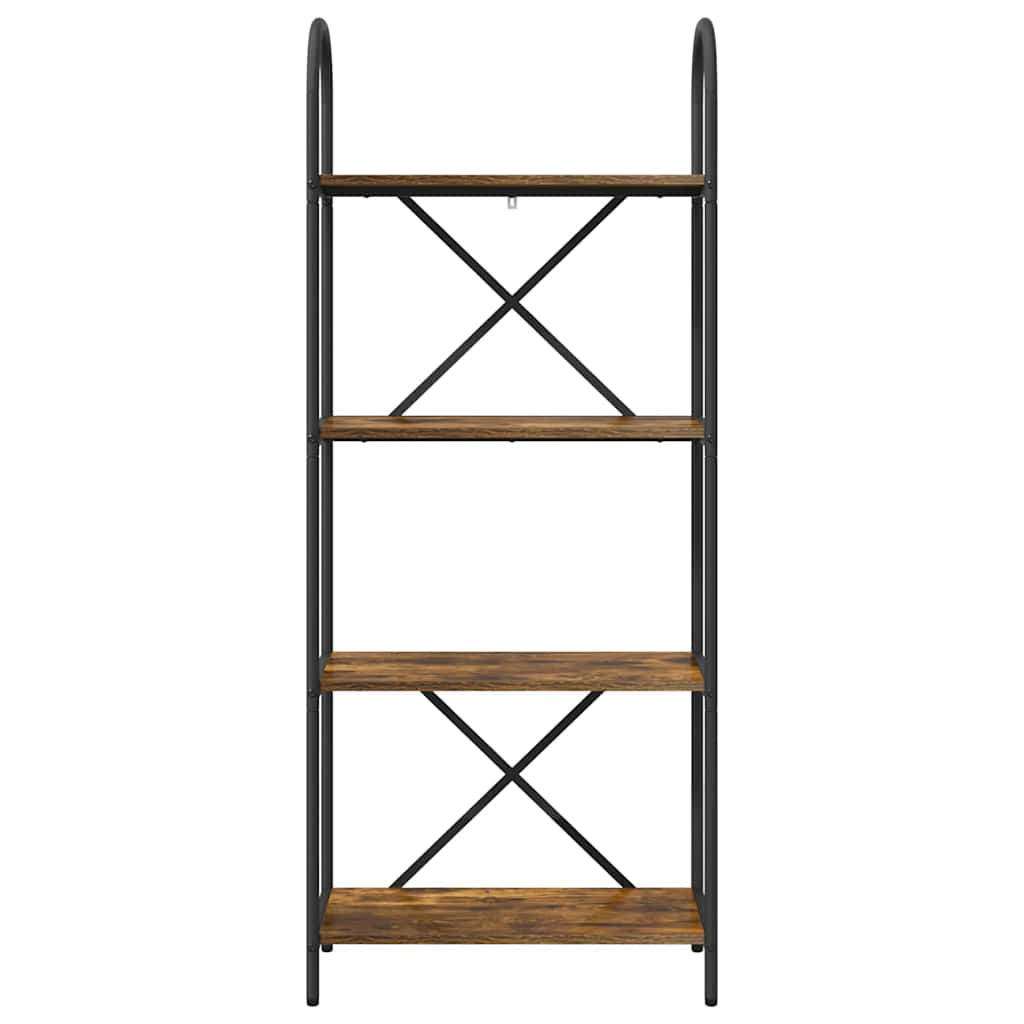 Bücherregal Geräucherte Eiche 60 x 30 x 146 cm Holzwerkstoff