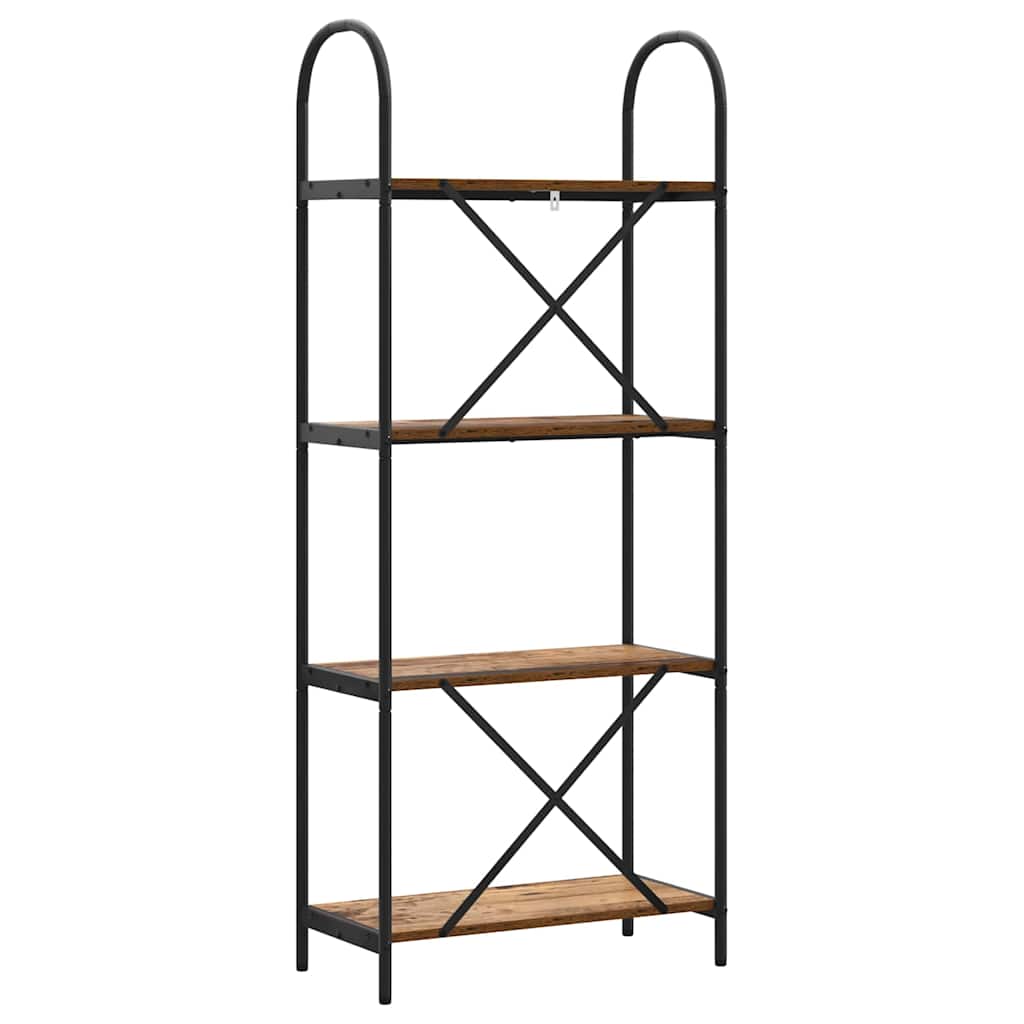 Bücherregal Altholz 60 x 30 x 146 cm Holzwerkstoff
