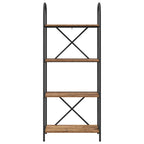 Bücherregal Altholz 60 x 30 x 146 cm Holzwerkstoff