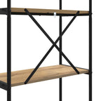 Bücherregal Artisan-Eiche 60 x 30 x 146 cm Holzwerkstoff