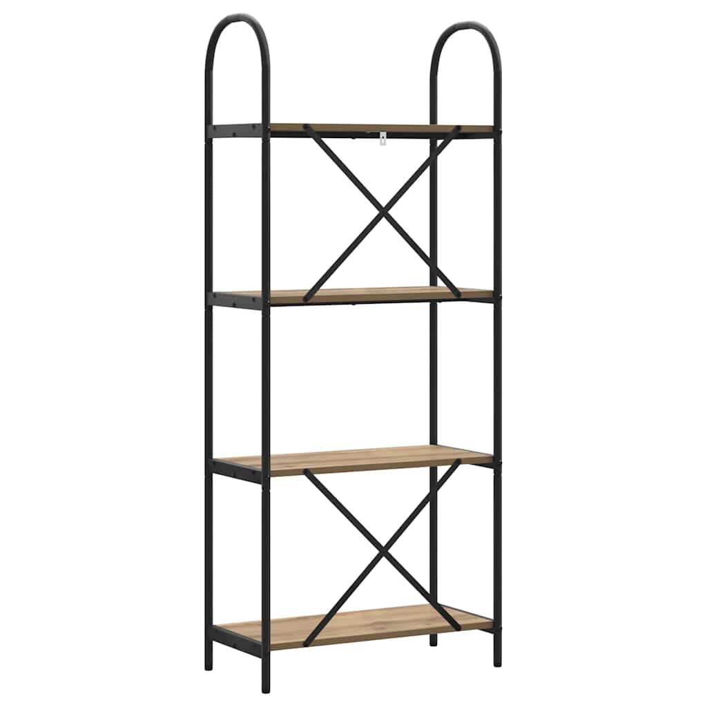 Bücherregal Artisan-Eiche 60 x 30 x 146 cm Holzwerkstoff