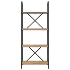 Bücherregal Artisan-Eiche 60 x 30 x 146 cm Holzwerkstoff