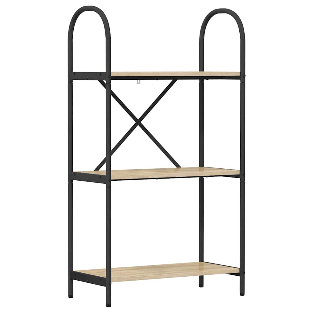 Bücherregal Sonoma-Eiche 60 x 30 x 109 cm Holzwerkstoff