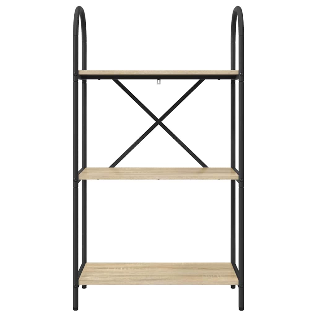 Bücherregal Sonoma-Eiche 60 x 30 x 109 cm Holzwerkstoff