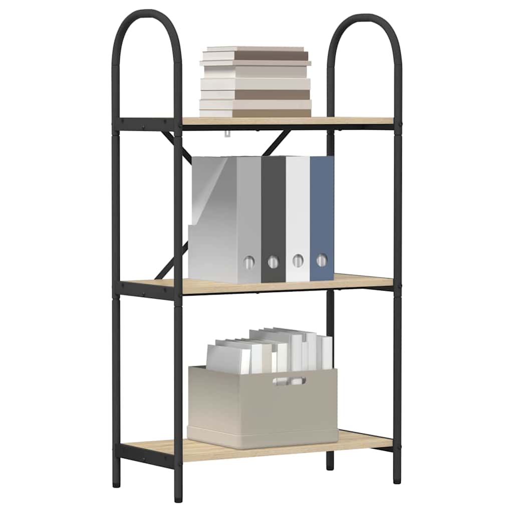 Bücherregal Sonoma-Eiche 60 x 30 x 109 cm Holzwerkstoff