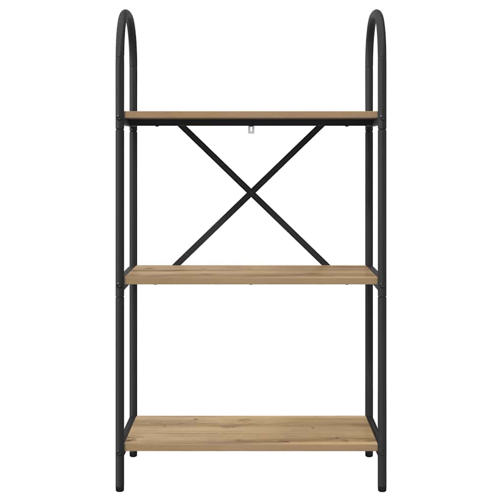 Bücherregal Artisan-Eiche 60 x 30 x 109 cm Holzwerkstoff