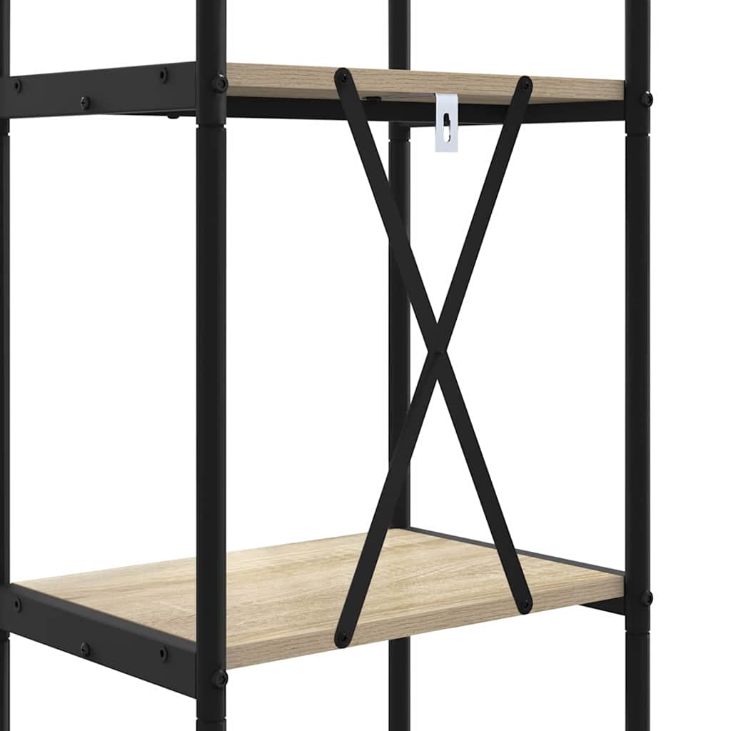 Bücherregal Sonoma-Eiche 40 x 30 x 183 cm Holzwerkstoff