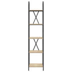 Bücherregal Sonoma-Eiche 40 x 30 x 183 cm Holzwerkstoff
