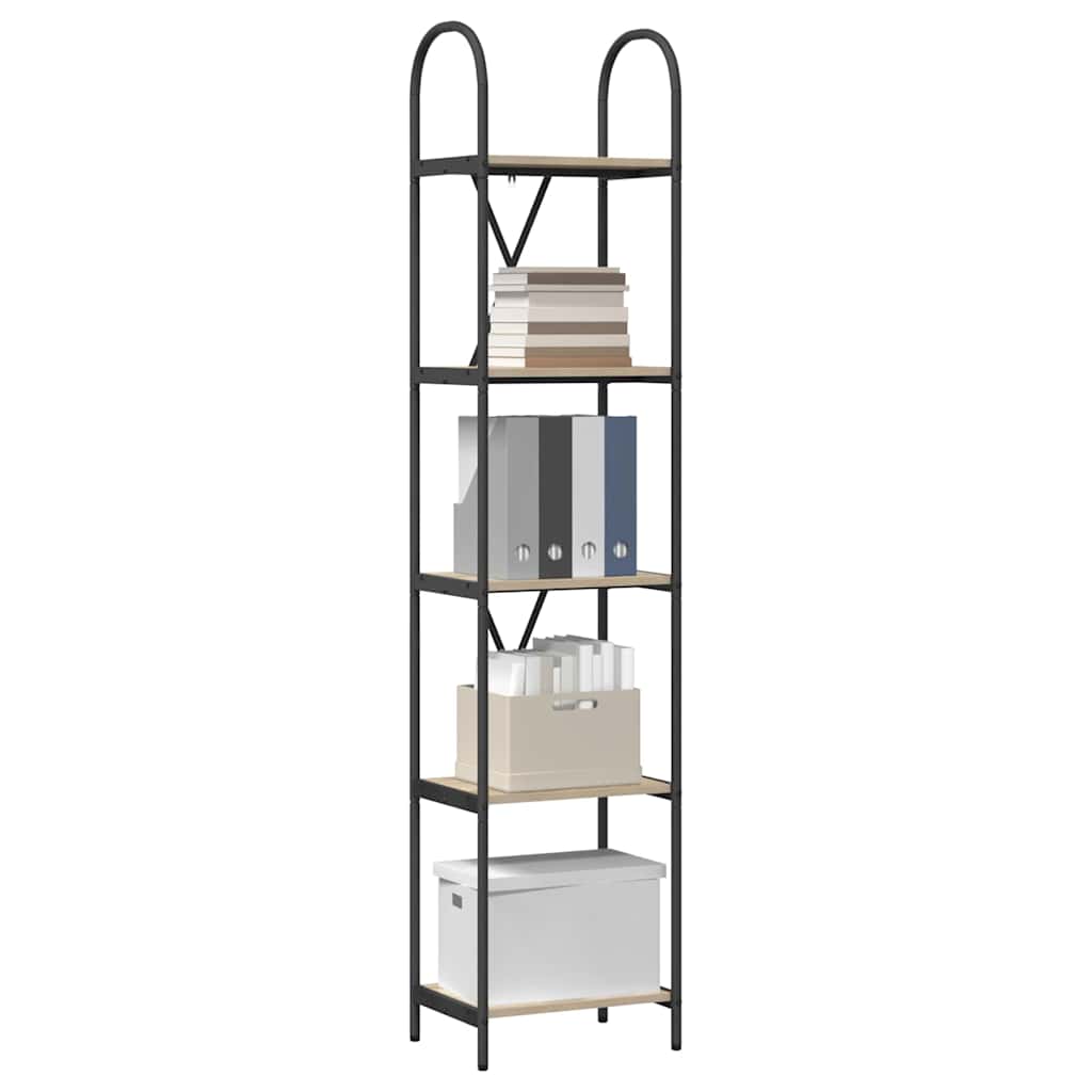 Bücherregal Sonoma-Eiche 40 x 30 x 183 cm Holzwerkstoff