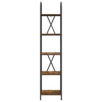 Bücherregal Geräucherte Eiche 40 x 30 x 183 cm Holzwerkstoff
