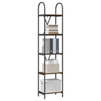 Bücherregal Geräucherte Eiche 40 x 30 x 183 cm Holzwerkstoff