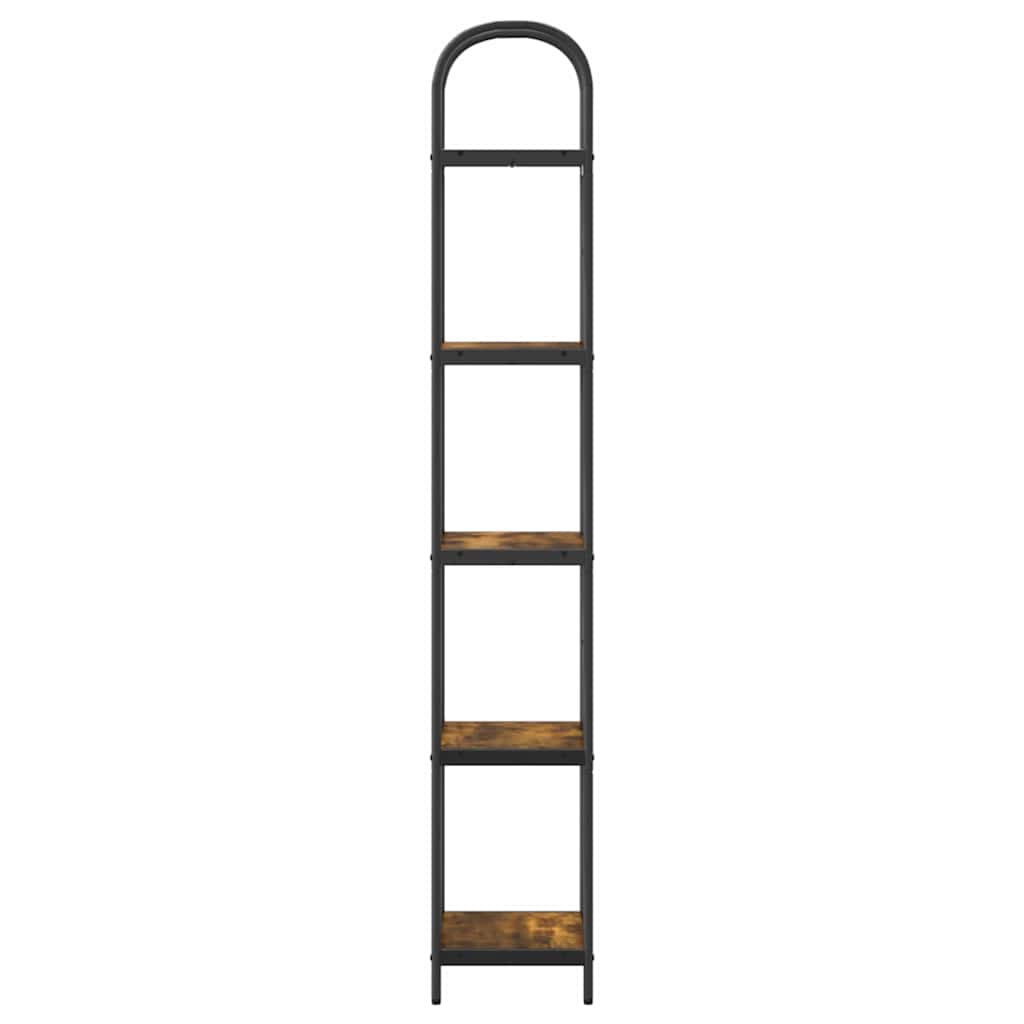 Bücherregal Geräucherte Eiche 40 x 30 x 183 cm Holzwerkstoff
