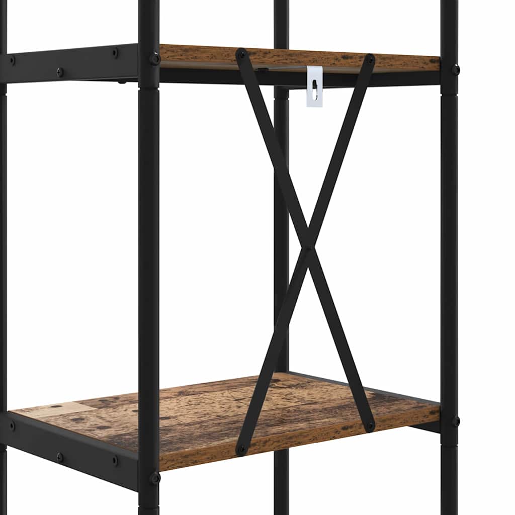 Bücherregal Altholz 40 x 30 x 183 cm Holzwerkstoff