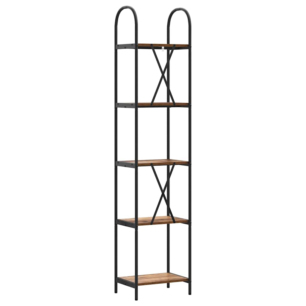 Bücherregal Altholz 40 x 30 x 183 cm Holzwerkstoff