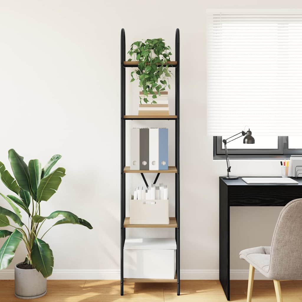 Bücherregal Artisan-Eiche 40 x 30 x 183 cm Holzwerkstoff