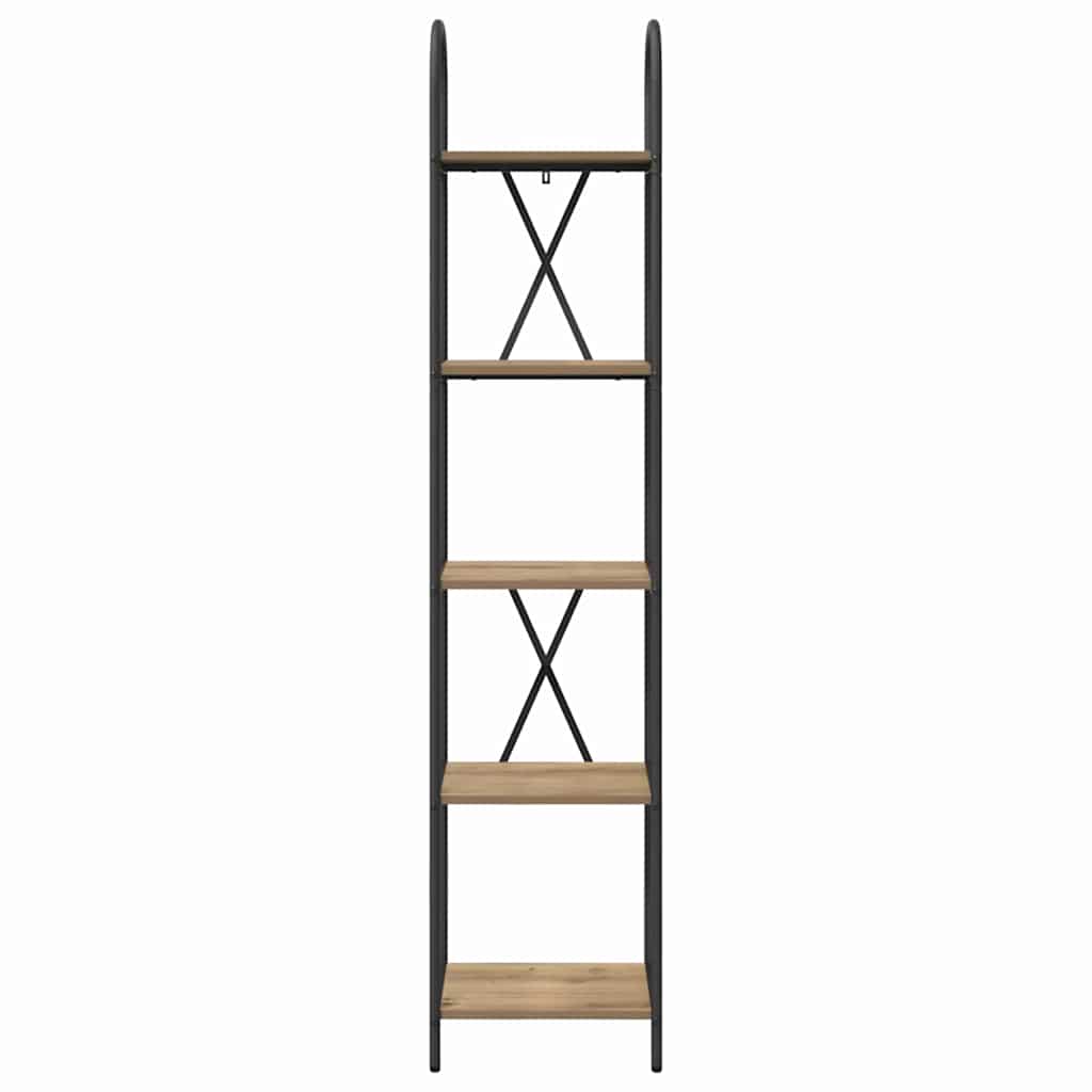 Bücherregal Artisan-Eiche 40 x 30 x 183 cm Holzwerkstoff