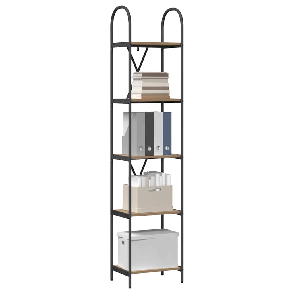 Bücherregal Artisan-Eiche 40 x 30 x 183 cm Holzwerkstoff