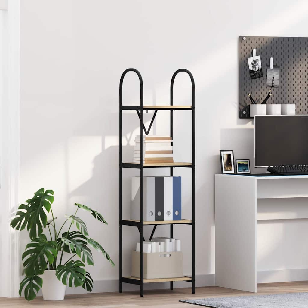 Bücherregal Sonoma-Eiche 40 x 30 x 146 cm Holzwerkstoff
