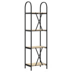 Bücherregal Sonoma-Eiche 40 x 30 x 146 cm Holzwerkstoff