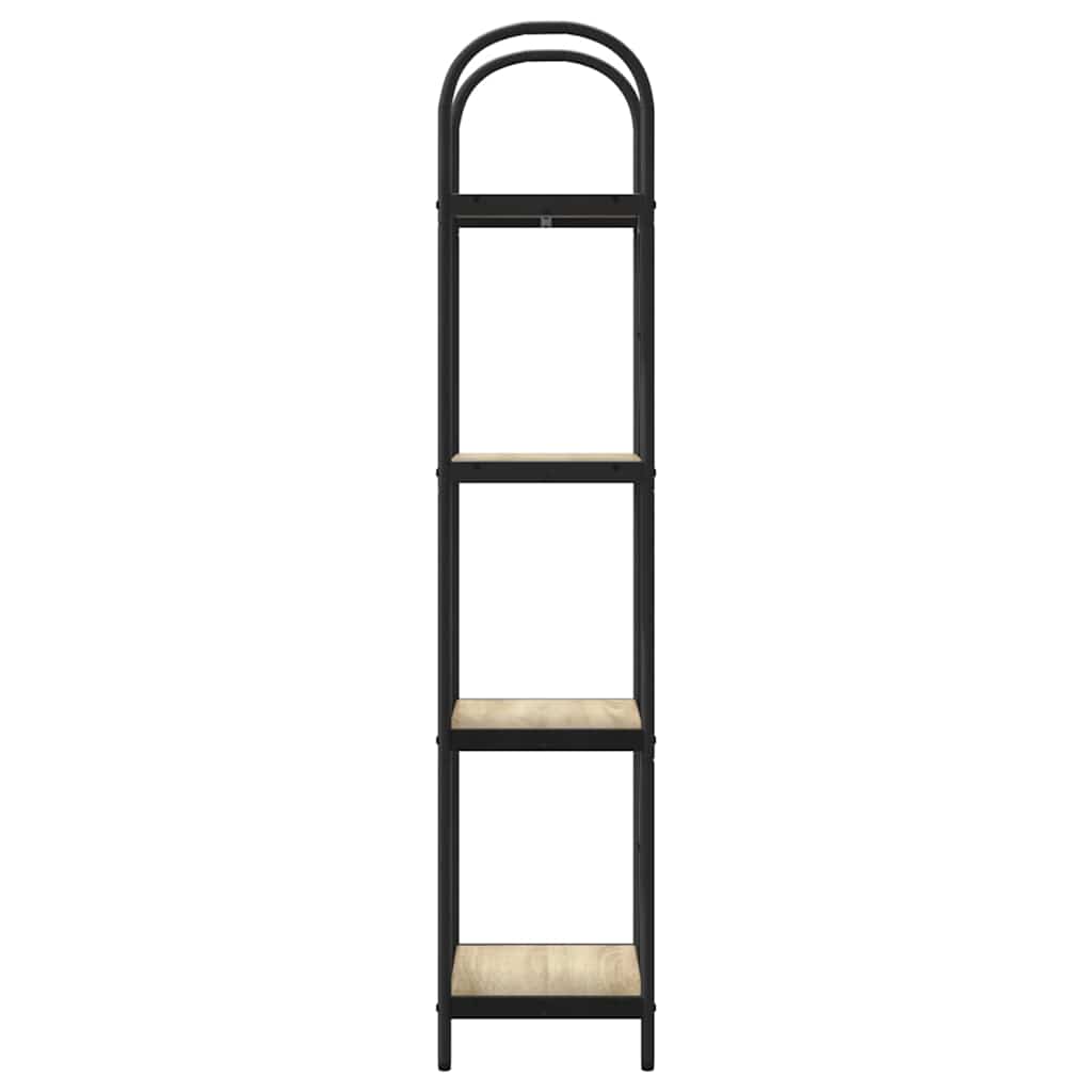 Bücherregal Sonoma-Eiche 40 x 30 x 146 cm Holzwerkstoff