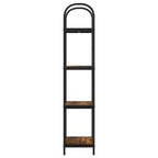 Bücherregal Geräucherte Eiche 40 x 30 x 146 cm Holzwerkstoff